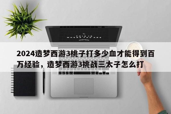 2024造梦西游3桃子打多少血才能得到百万经验，造梦西游3挑战三太子怎么打