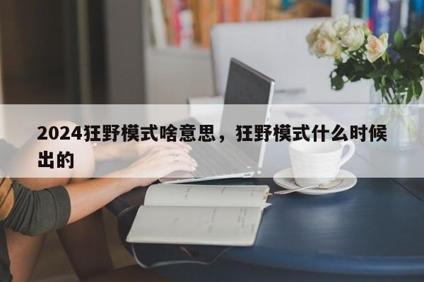2024狂野模式啥意思，狂野模式什么时候出的