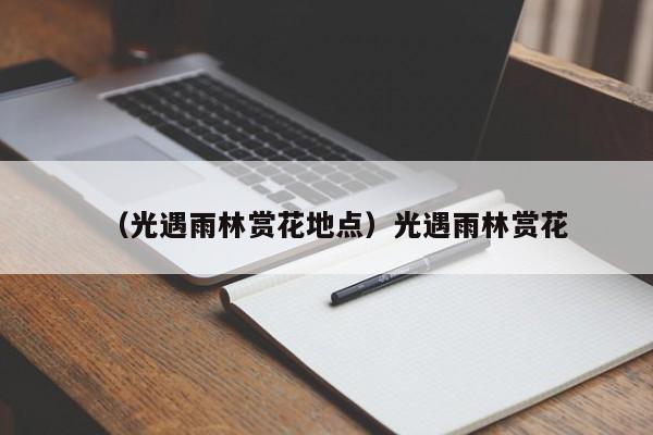 （光遇雨林赏花地点）光遇雨林赏花