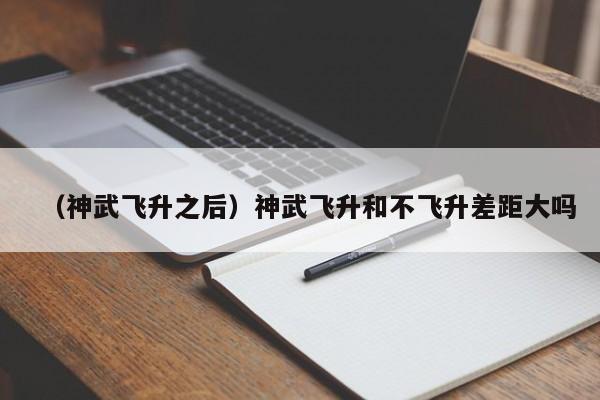 （神武飞升之后）神武飞升和不飞升差距大吗