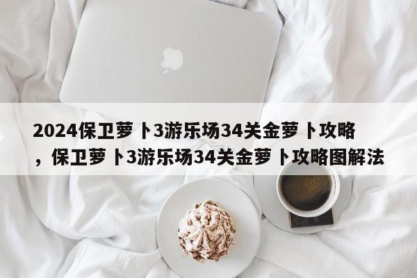 2024保卫萝卜3游乐场34关金萝卜攻略，保卫萝卜3游乐场34关金萝卜攻略图解法